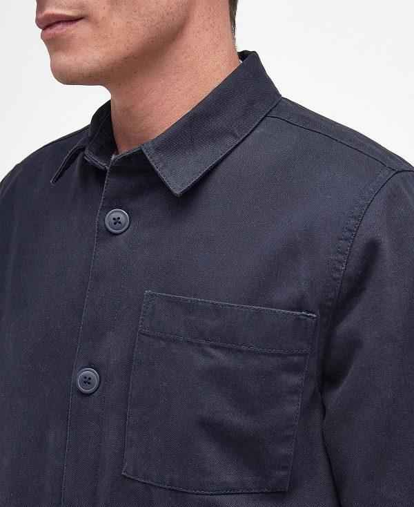 Barbour Casper Overshirt Mørkeblå | BABO87672