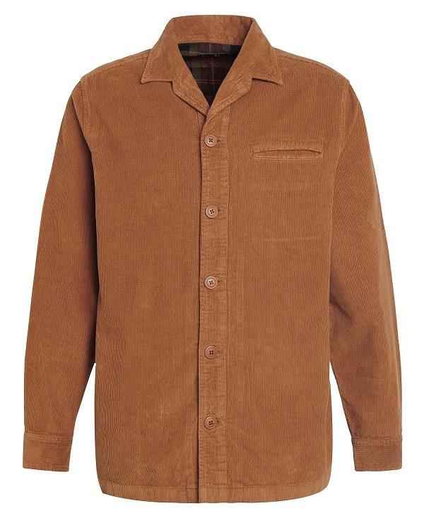 Barbour Casswell Overshirt Brune | BABO87678