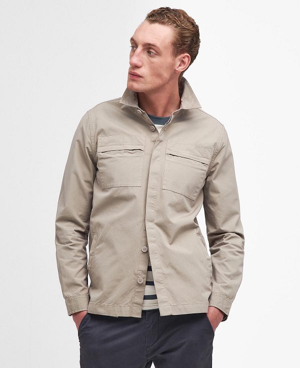 Barbour Castlebay Overshirt Grå | BABO87978