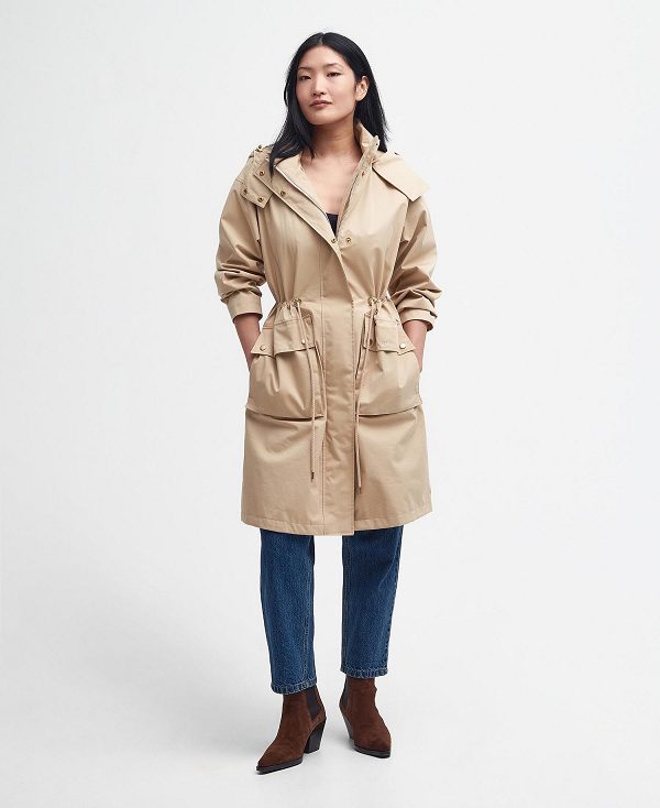 Barbour Catherine Waterproof Parka Jacket Mørkeblå | BABO89388