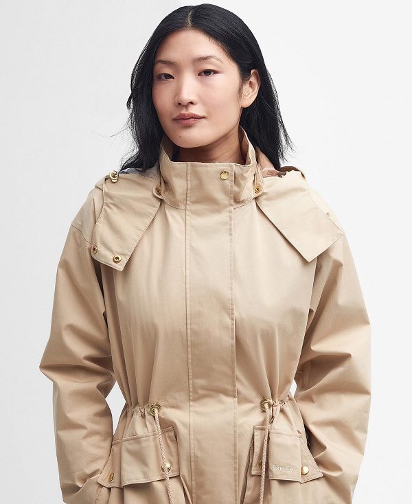 Barbour Catherine Waterproof Parka Jacket Mørkeblå | BABO89388