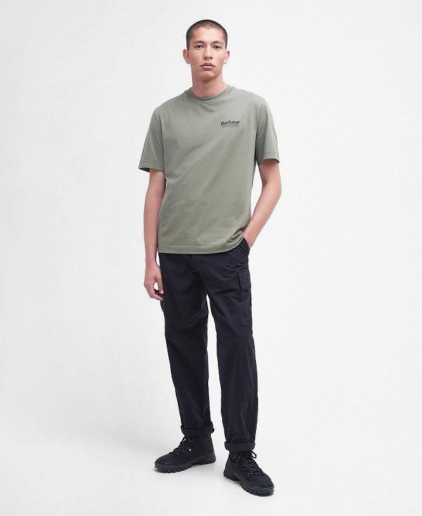 Barbour Catterick T-shirt Olivengrøn | BABO88293