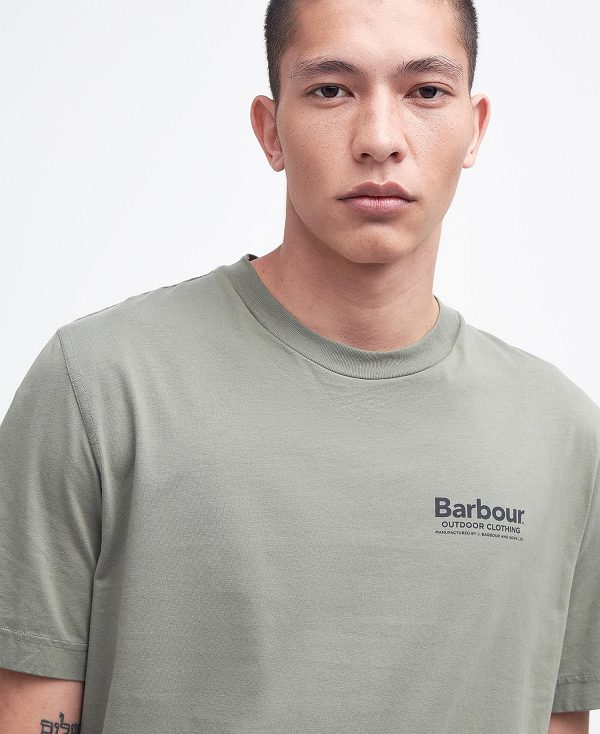 Barbour Catterick T-shirt Olivengrøn | BABO88293