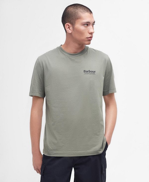 Barbour Catterick T-shirt Olivengrøn | BABO88293