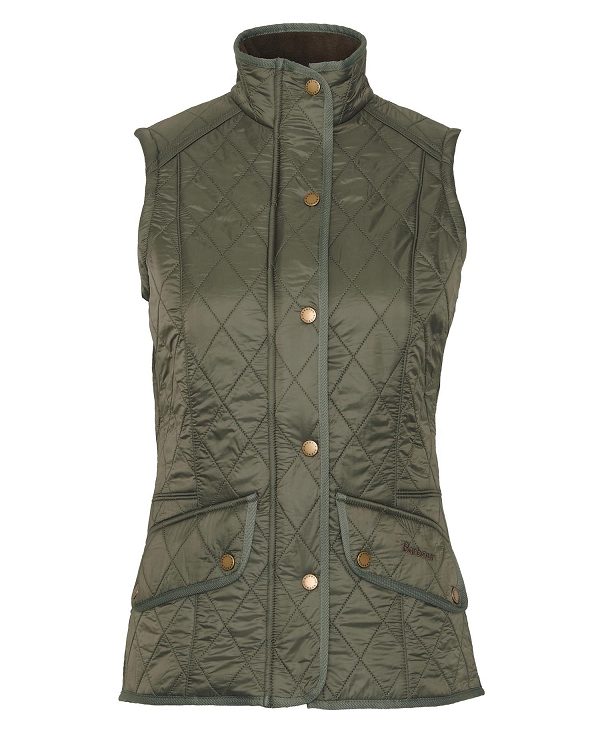 Barbour Cavalry Gilet Olivengrøn | BABO89464