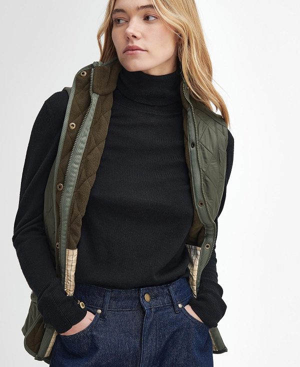 Barbour Cavalry Gilet Olivengrøn | BABO89464