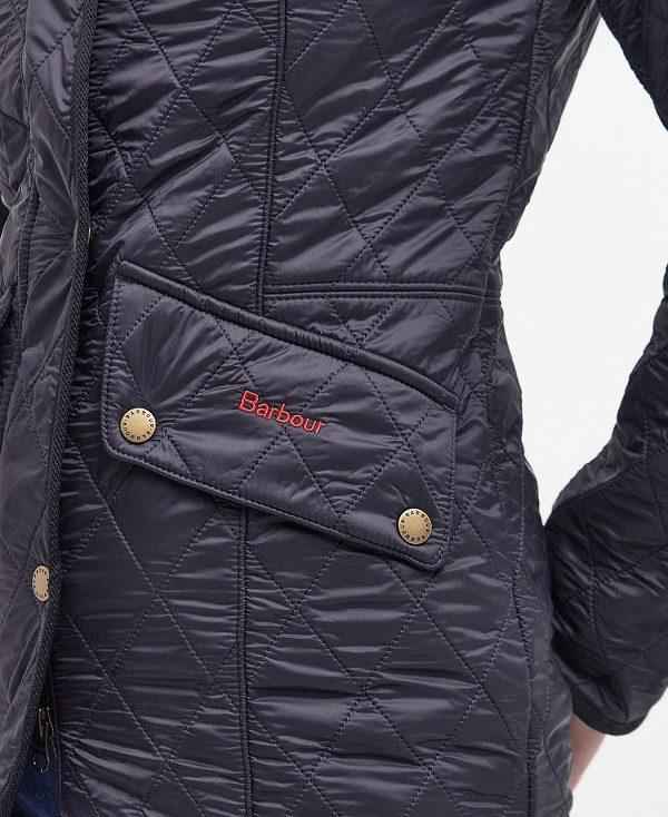 Barbour Cavalry Polarquilt Quilted Jacket Mørkeblå | BABO89311