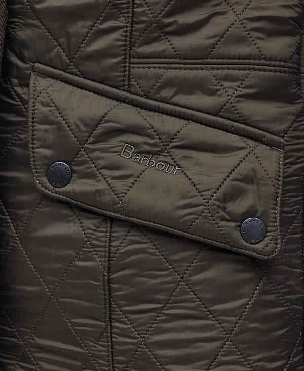 Barbour Cavalry Polarquilt Quilted Jacket Olivengrøn | BABO89316