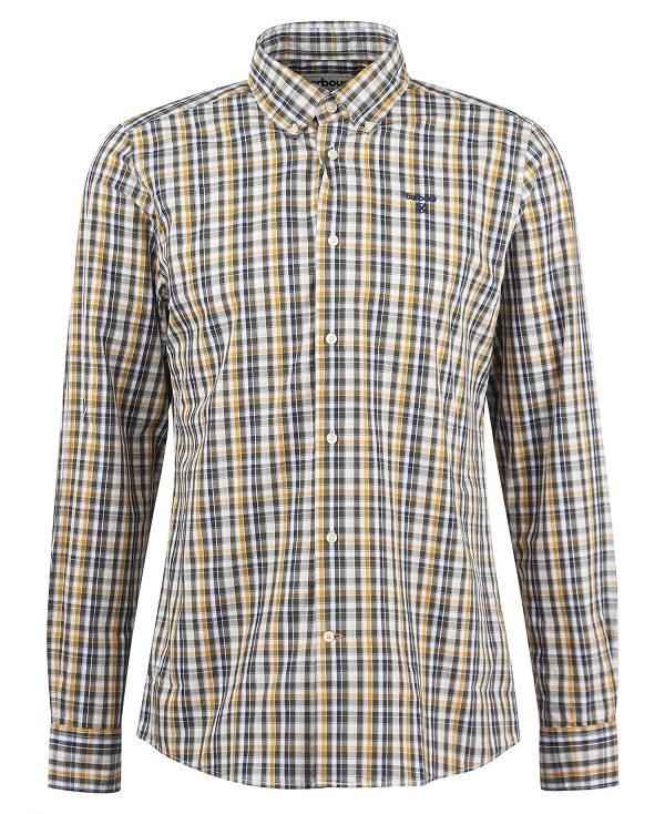 Barbour Chaseton Tailored Shirt Grå | BABO87590