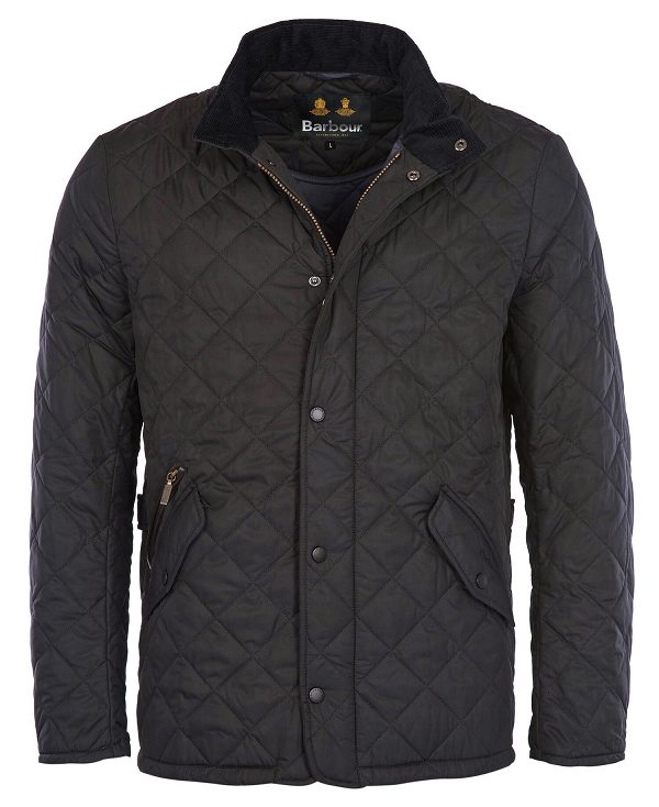 Barbour Chelsea Sportsquilt Jacket Mørkeblå | BABO87319