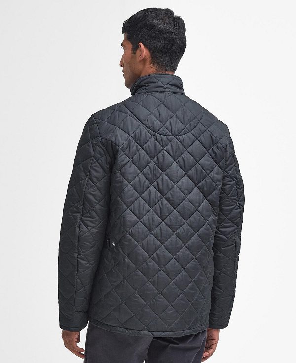 Barbour Chelsea Sportsquilt Jacket Mørkeblå | BABO87319