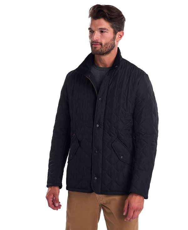 Barbour Chelsea Sportsquilt Jacket Mørkeblå | BABO87319