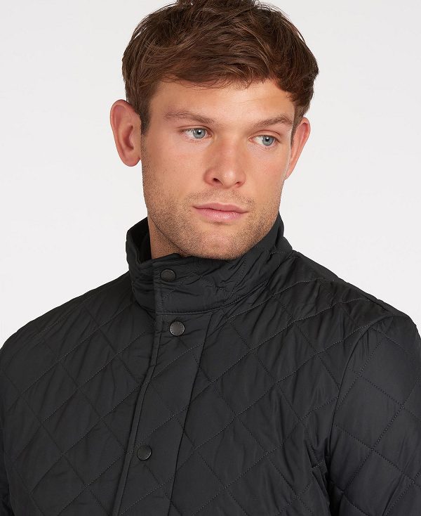 Barbour Chelsea Sportsquilt Jacket Mørkeblå | BABO87319