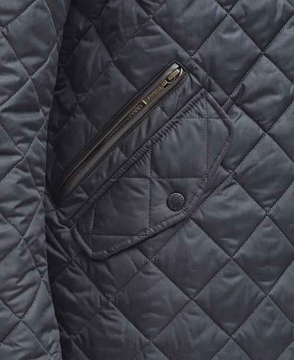 Barbour Chelsea Sportsquilt Jacket Mørkeblå | BABO87319