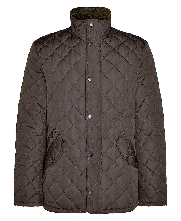 Barbour Chelsea Sportsquilt Jacket Olivengrøn | BABO87307