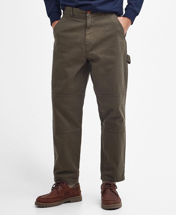 Barbour Chesterwood Work Trousers Dyb Grå | BABO88765