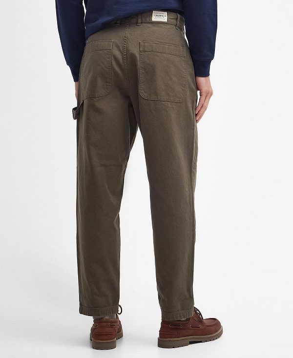 Barbour Chesterwood Work Trousers Dyb Grå | BABO88765