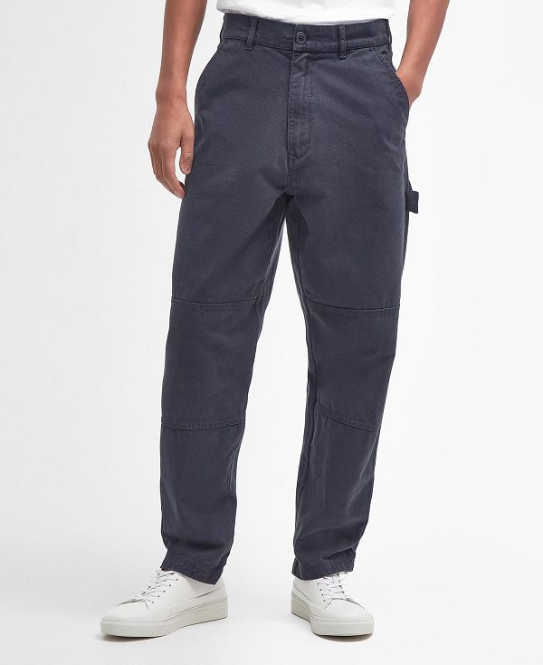 Barbour Chesterwood Work Trousers Mørkeblå | BABO88755