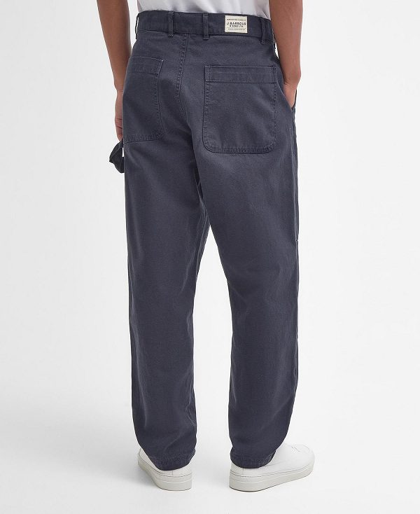 Barbour Chesterwood Work Trousers Mørkeblå | BABO88755