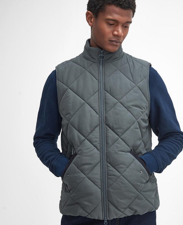 Barbour City Chelsea Gilet Grå | BABO87582