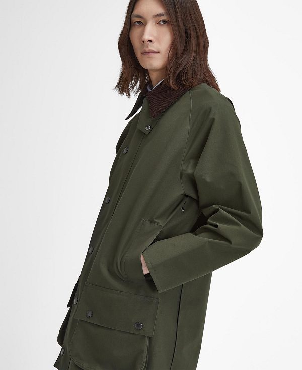 Barbour Classic Beaufort Showerproof Jacket Grøn | BABO87448