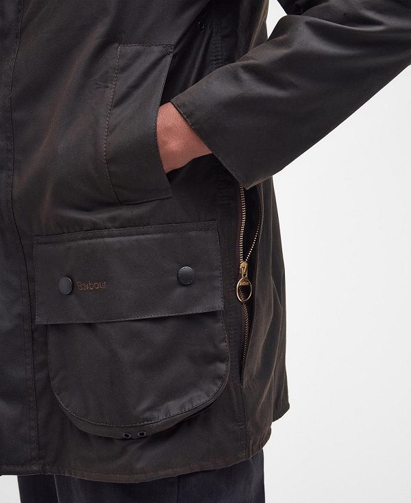 Barbour Classic Beaufort® Waxed Jacket Olivengrøn | BABO87214