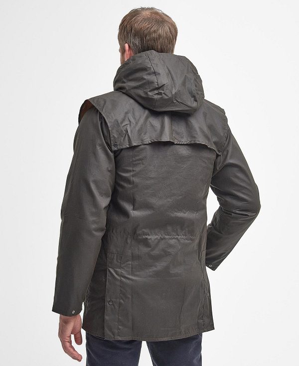 Barbour Classic Durham® Wax Jacket Olivengrøn | BABO87229