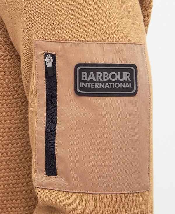 Barbour Clayton Crew-neck Jumper Brune | BABO88603