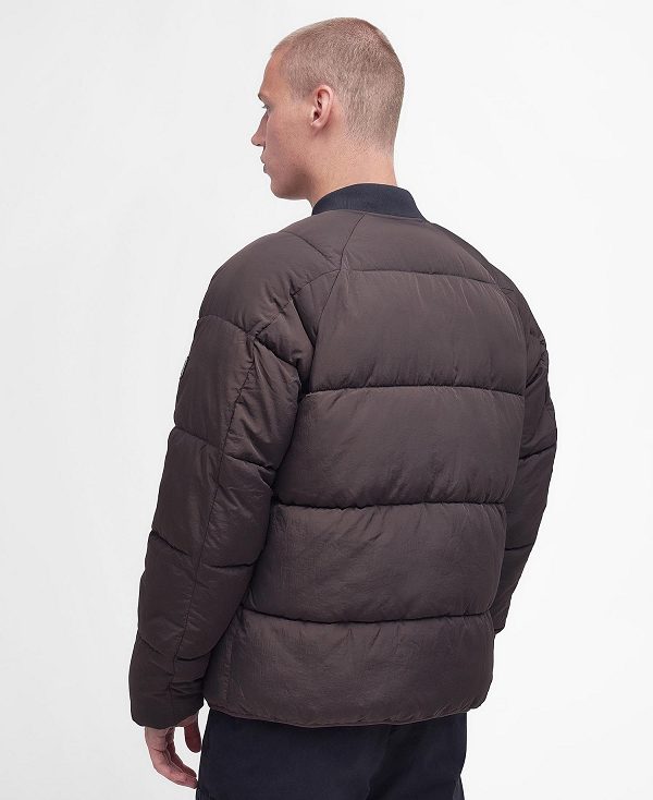 Barbour Cluny Quilted Jacket Chokolade | BABO87314