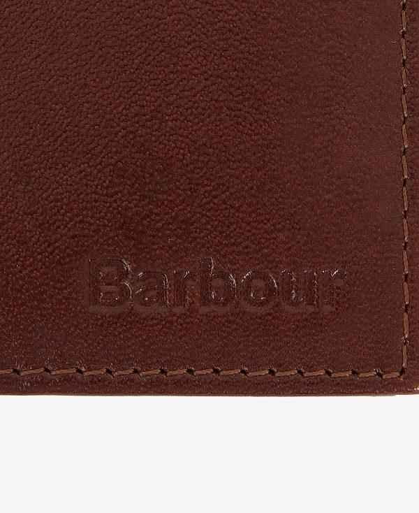 Barbour Colwell Small Billfold Brune | BABO89166