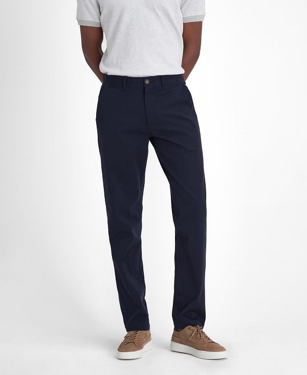 Barbour Comfort Stretch Tailored Trousers Mørkeblå | BABO88812