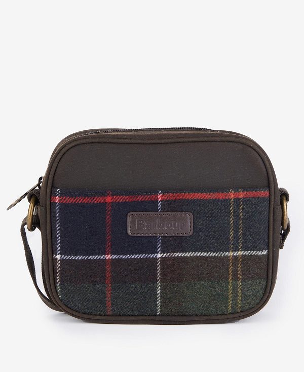 Barbour Contin Cross Body Bag Tartan | BABO89988