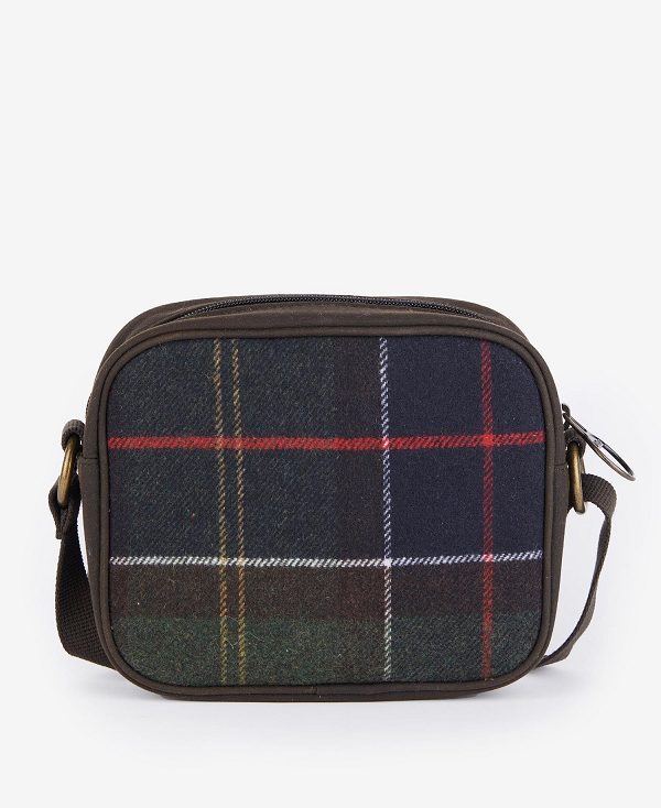 Barbour Contin Cross Body Bag Tartan | BABO89988