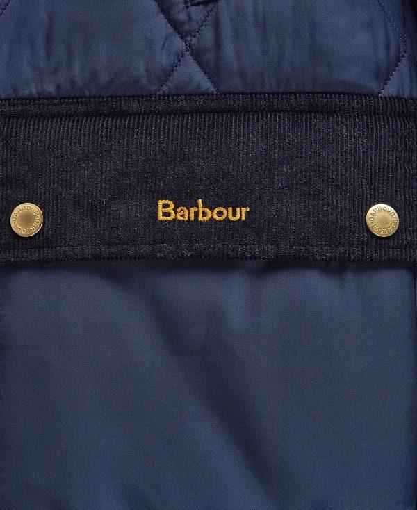 Barbour Cookston Longline Quilted Jacket Mørkeblå | BABO89360