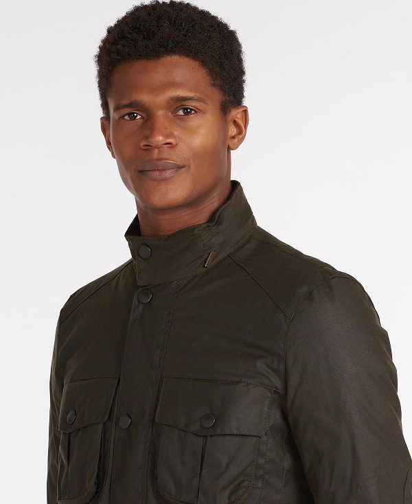 Barbour Corbridge Wax Jacket Olivengrøn | BABO87206