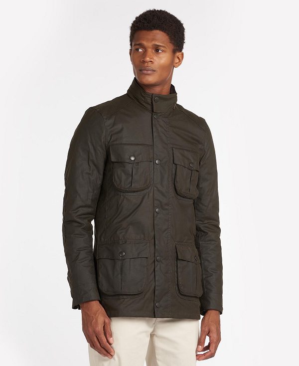 Barbour Corbridge Wax Jacket Olivengrøn | BABO87206