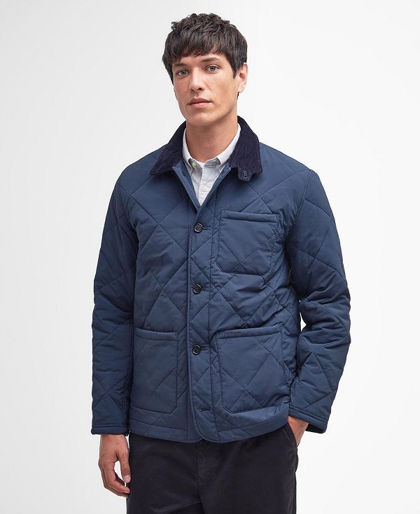 Barbour Corby Quilted Jacket Mørkeblå | BABO87334