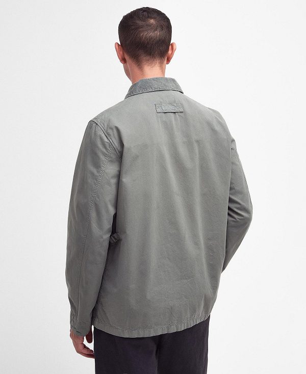 Barbour Cotton Salter Overshirt Grå | BABO87459