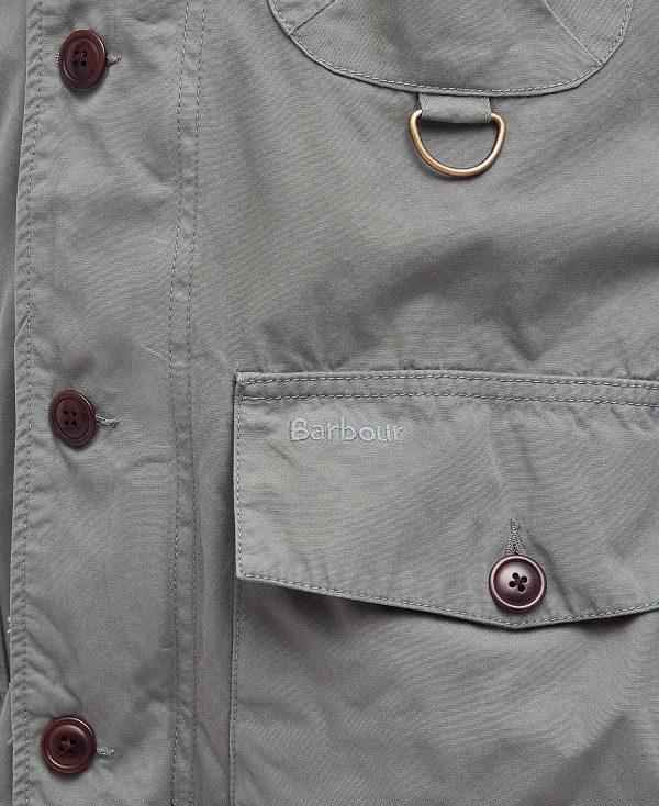 Barbour Cotton Salter Overshirt Grå | BABO87459