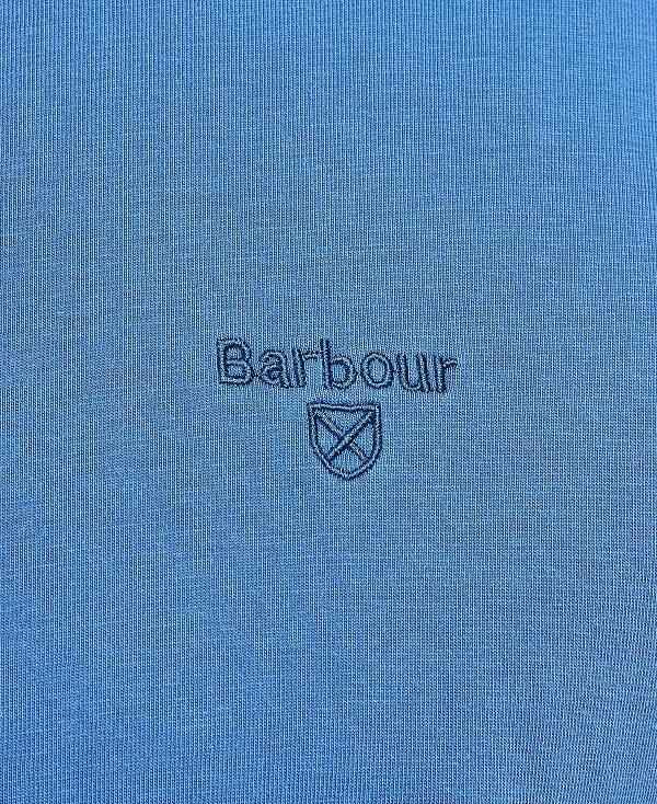 Barbour Cotton T-shirt Blå | BABO88257