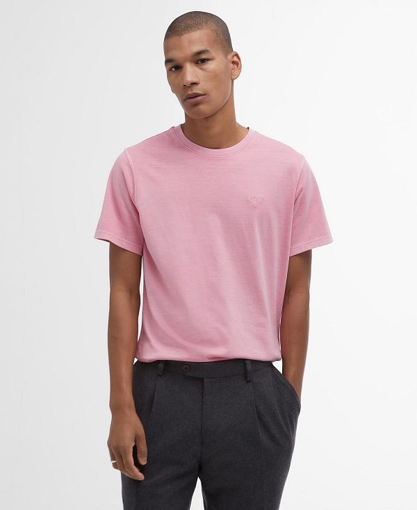 Barbour Cotton T-shirt Blå | BABO88271