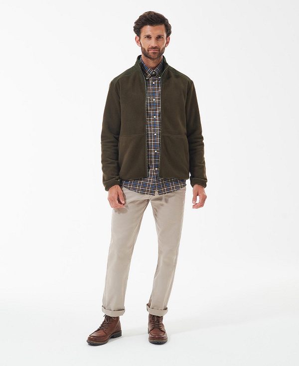 Barbour Country Fleece Jacket Grøn | BABO88734