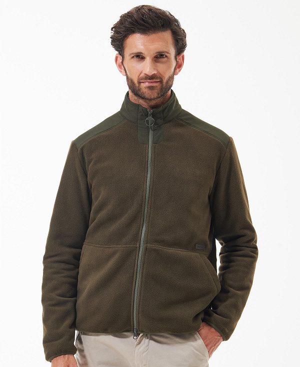 Barbour Country Fleece Jacket Grøn | BABO88734