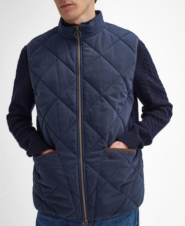 Barbour Country Liddesdale Gilet Mørkeblå | BABO87572