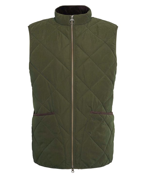 Barbour Country Liddesdale Gilet Olivengrøn | BABO87570