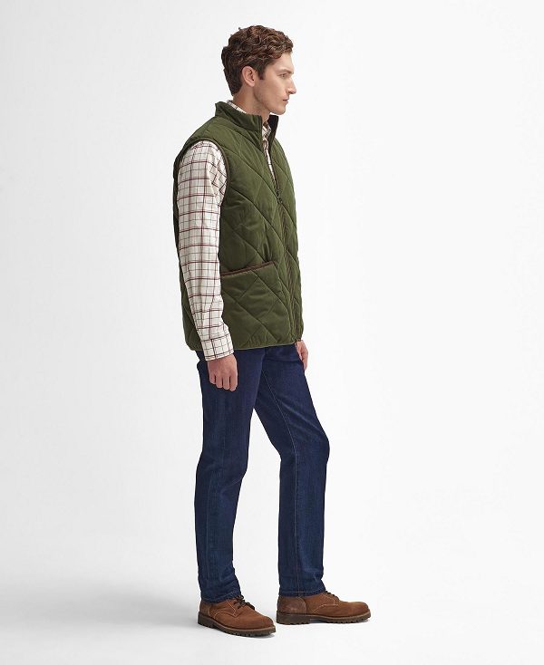 Barbour Country Liddesdale Gilet Olivengrøn | BABO87570