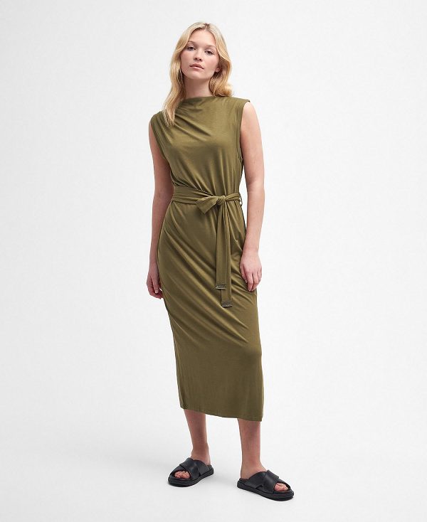 Barbour Courtney Midi Dress Sort | BABO89618