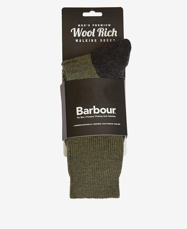 Barbour Cragg Boot Socks Mørkeblå | BABO89150