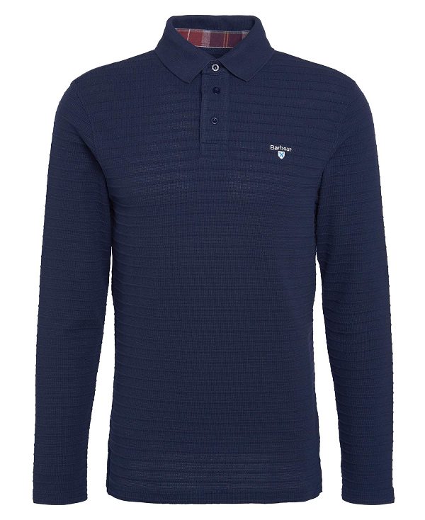 Barbour Cramlington Polo Shirt Mørkeblå | BABO88057