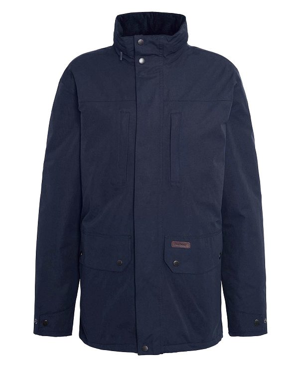 Barbour Cranston Waterproof Jacket Mørkeblå | BABO87415